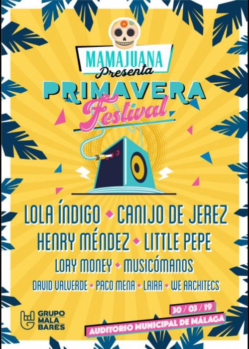 Cartel de Mamajuana Primavera Festival 2019