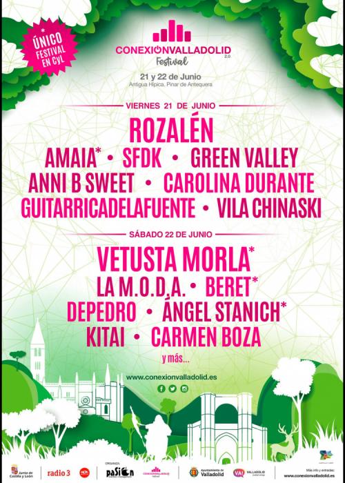 Cartel de Festival Conexión Valladolid 2019