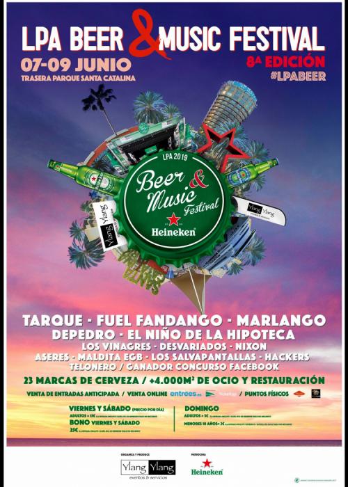 Cartel de LPA Beer & Music Festival 2019