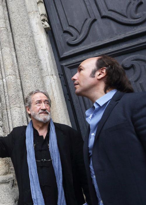 Cartel de Concierto de Carlos Nuñez + Jordi Savall en Sant Feliu de Guíxols