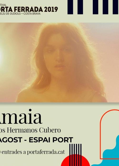 Cartel de Concierto de Amaia Romero en Sant Feliu de Guíxols