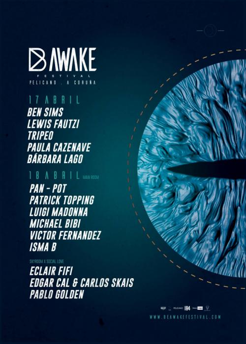Cartel de B Awake Festival 2019