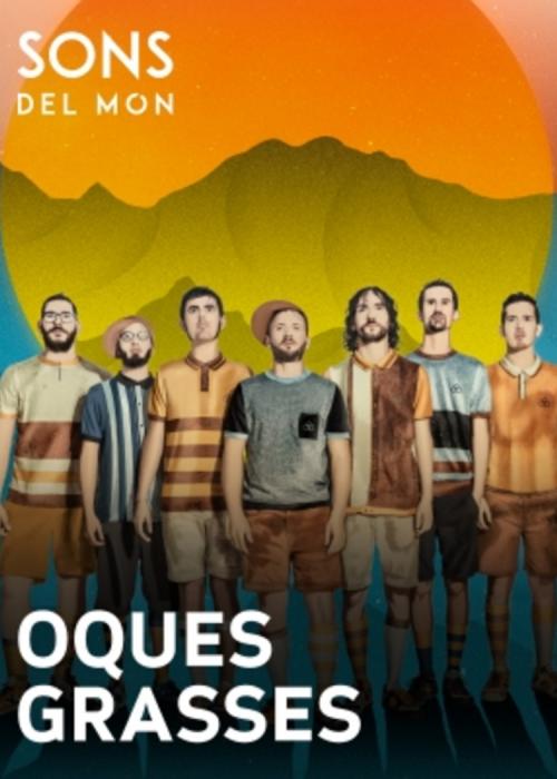 Cartel de Concierto de Oques Grasses en Roses