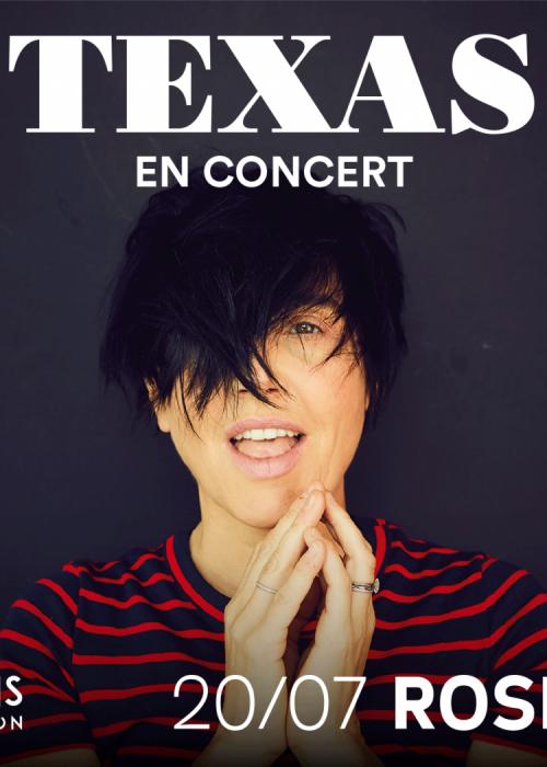 Cartel de Concierto de Texas en Roses