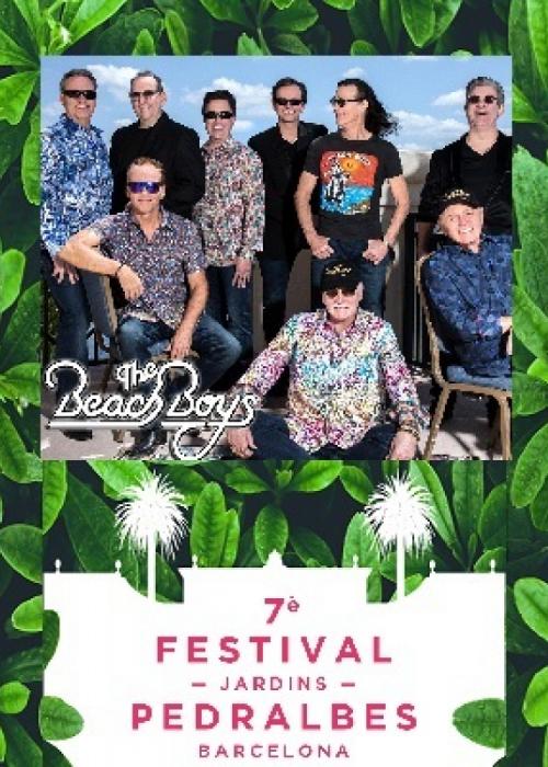Cartel de Concierto de The Beach Boys en Barcelona