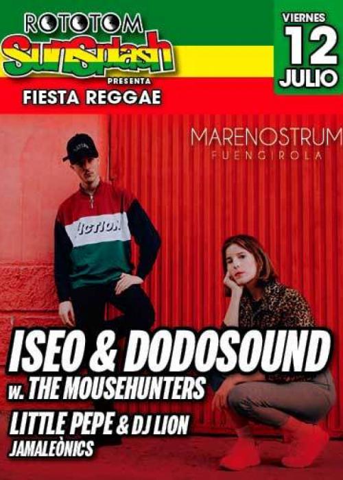 Cartel de Concierto de Iseo & Dodosound + Little Pepe en Fuengirola