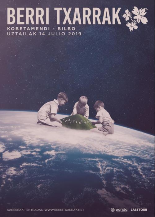 Cartel de Concierto de Berri Txarrak en Bilbao
