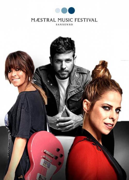 Cartel de Concierto de Pastora Soler en Sanxenxo