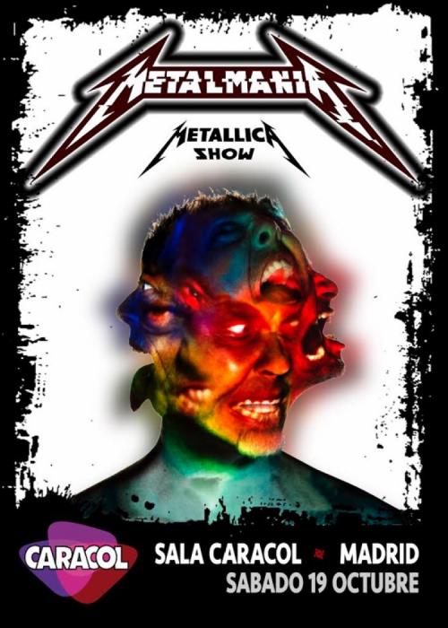 Cartel de Concierto de Metalmania en Madrid