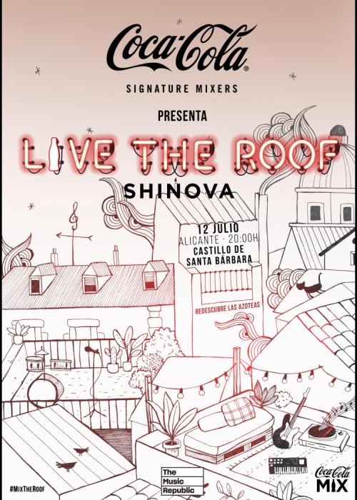 Cartel de Concierto de Shinova en Alicante