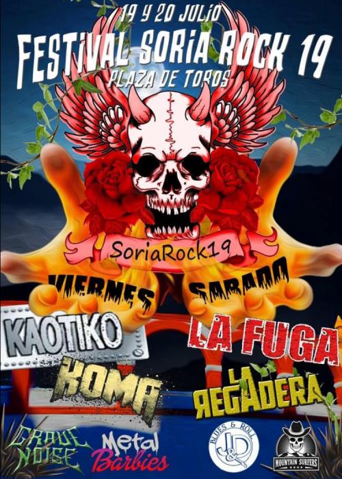 Cartel de Soria Rock 2019
