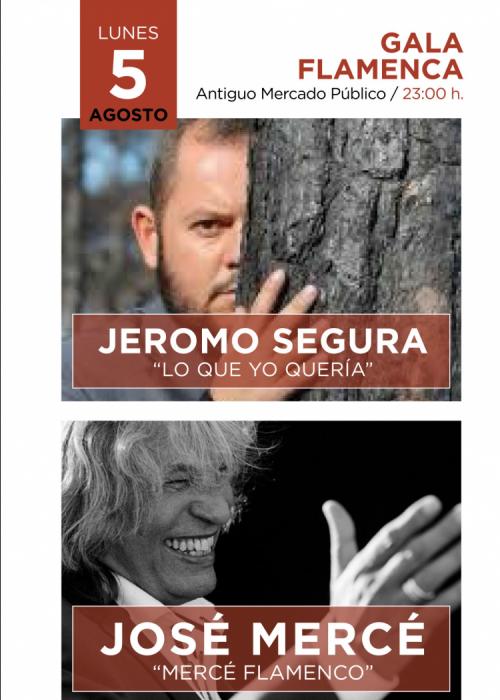Cartel de Concierto de Jeromo Segura + Jose Merce en La Unión
