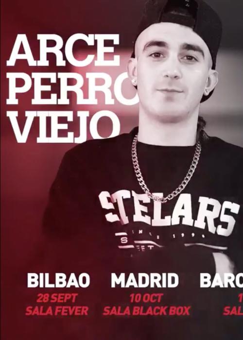 Cartel de Concierto de Arce en Bilbao
