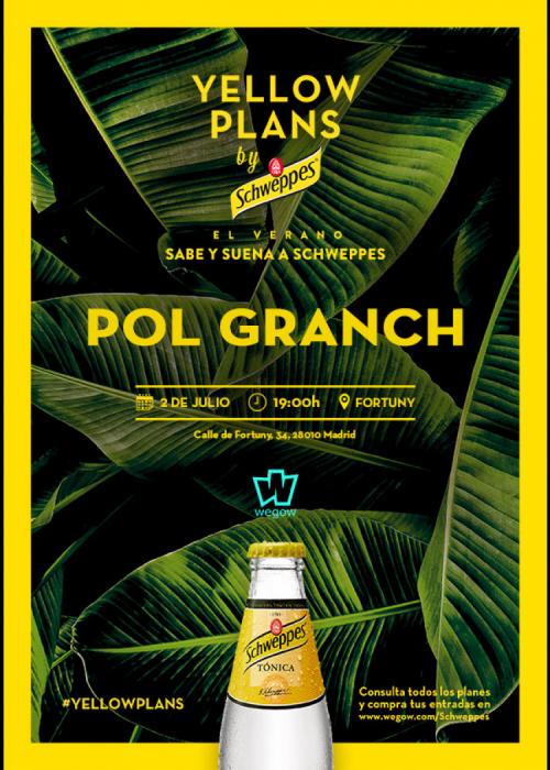 Cartel de Concierto de Pol Granch en Madrid