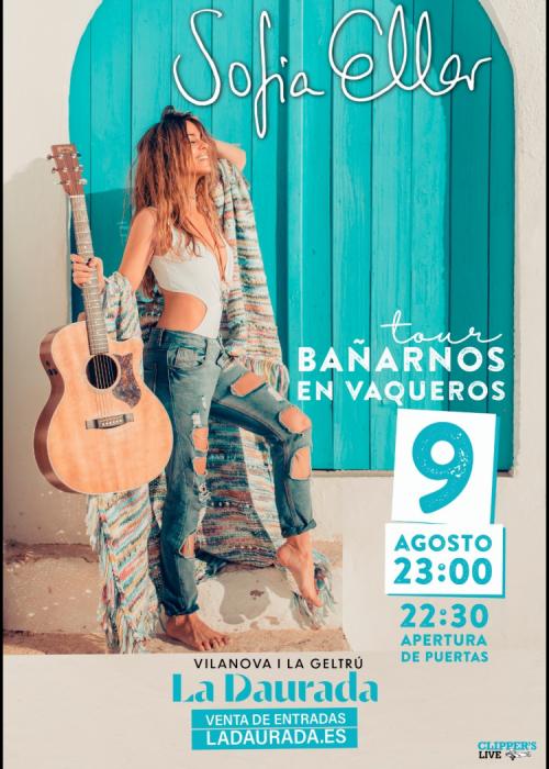 Cartel de Concierto de Sofía Ellar en Vilanova i la Geltrú