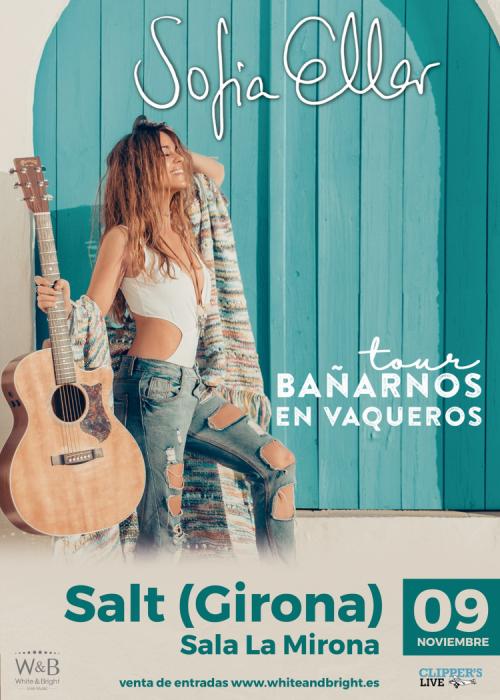 Cartel de Concierto de Sofía Ellar en Girona