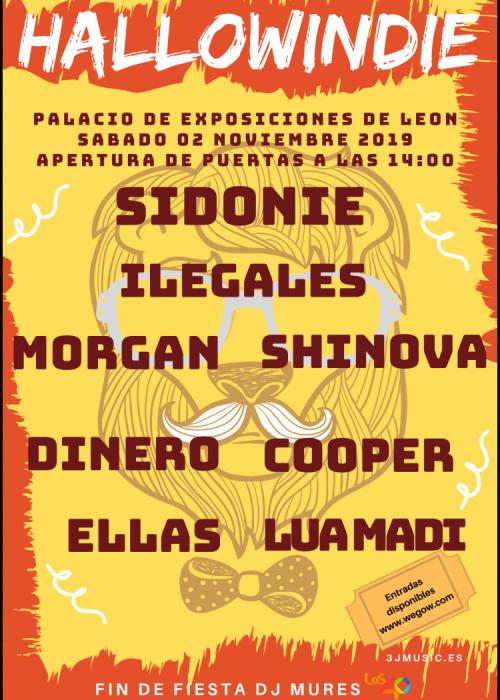 Cartel de Festival Hallowindie 2019