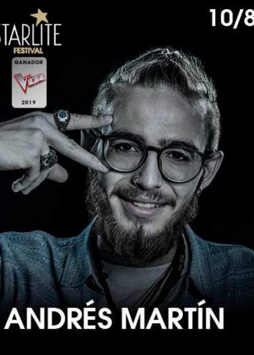 Cartel de Concierto de Andrés Martín en Marbella