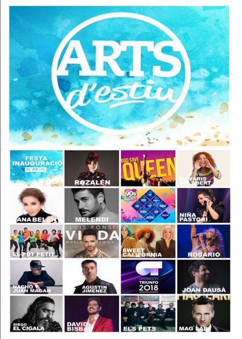 Cartel de Concierto de David Bisbal en Pineda de Mar