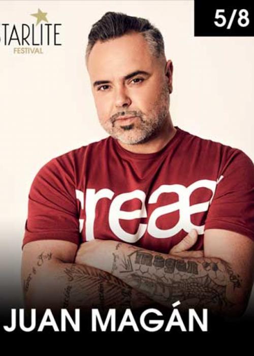 Cartel de Concierto de Juan Magán en Marbella