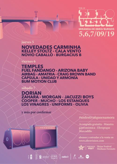 Cartel de Ebrovision 2019