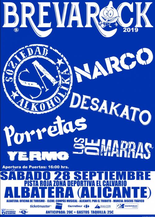 Cartel de Breva Rock 2019