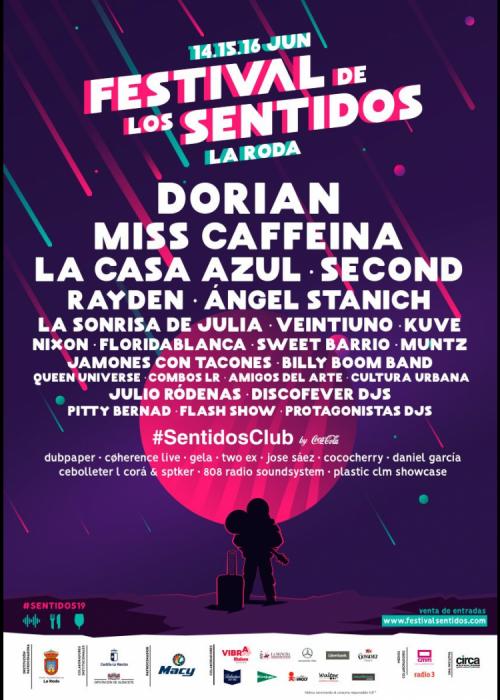 Cartel de Festival de los Sentidos 2019