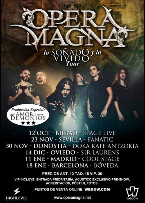 Cartel de Concierto de Opera Magna en Murcia