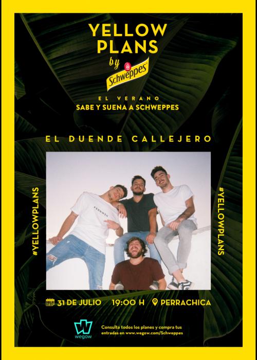 Cartel de Concierto de El Duende Callejero en Madrid