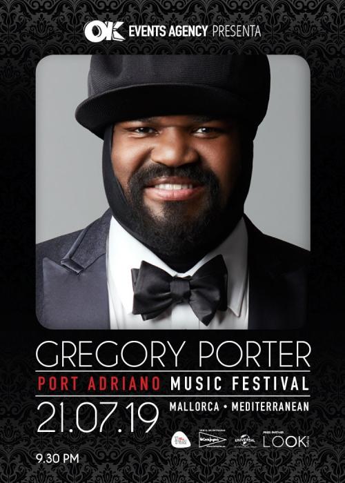 Cartel de Concierto de Gregory Porter en Calvià