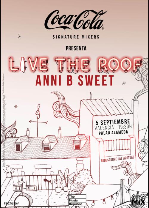 Cartel de Concierto de Anni B Sweet en Valencia