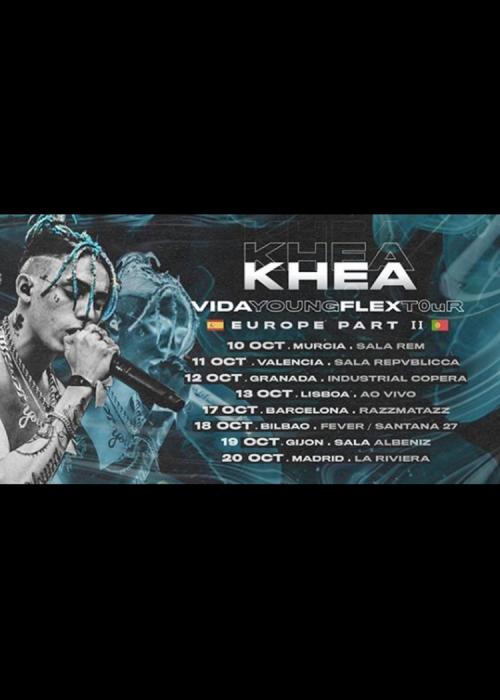 Cartel de Concierto de Khea en Mislata