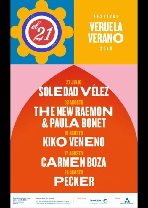 Cartel de Concierto de Kiko Veneno en Vera de Moncayo