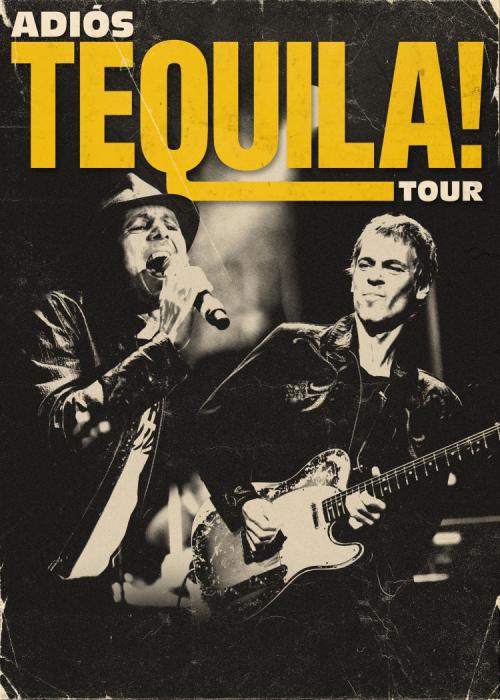 Cartel de Concierto de Tequila en Huesca