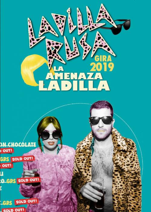 Cartel de Concierto de Ladilla Rusa en Bilbao