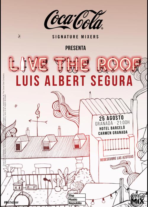 Cartel de Concierto de Luis Albert Segura en Granada