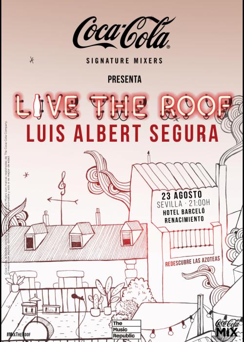 Cartel de Concierto de Luis Albert Segura en Sevilla