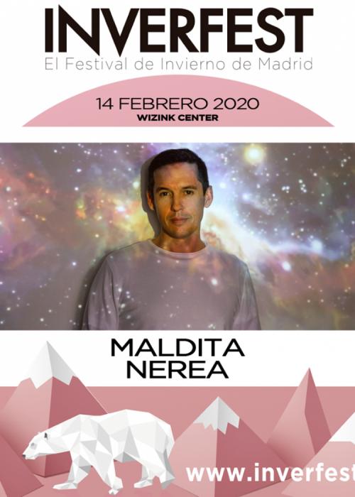 Cartel de Concierto de Maldita Nerea en Madrid