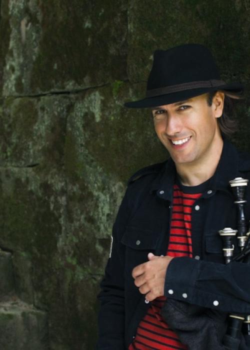 Cartel de Concierto de Carlos Nuñez en Barcelona