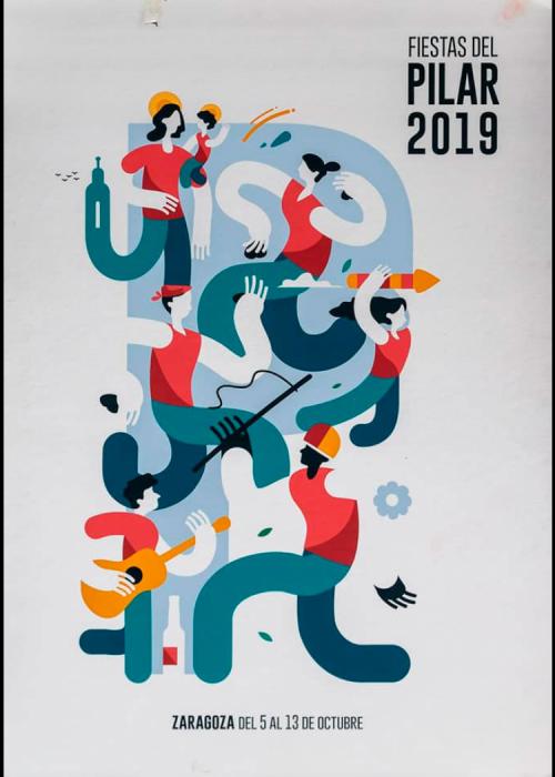 Cartel de Concierto de Amaral en Zaragoza