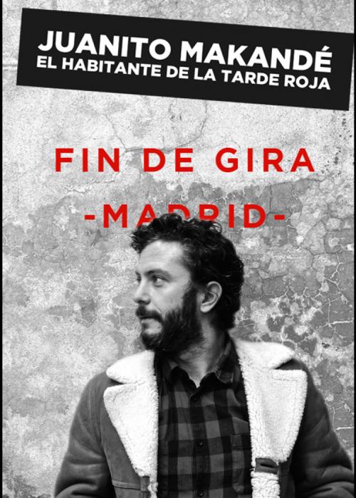 Cartel de Concierto de Juanito Makandé en Madrid