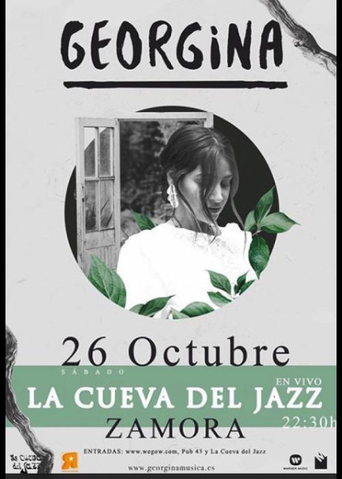 Cartel de Concierto de Georgina en Zamora