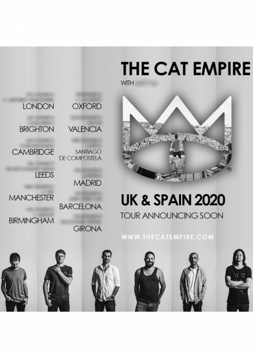 Cartel de Concierto de The Cat Empire en Madrid