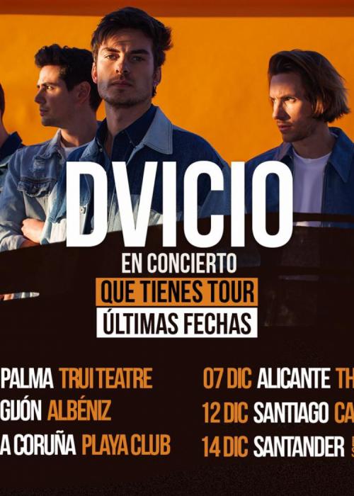 Cartel de Concierto de Dvicio en Guadarrama