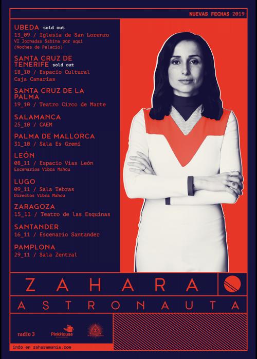 Cartel de Concierto de Zahara en León