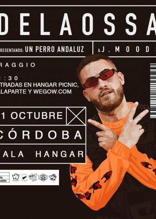 Cartel de Concierto de Delaossa en Córdoba