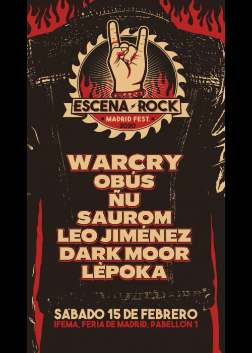 Cartel de Escena Rock Madrid Fest 2020
