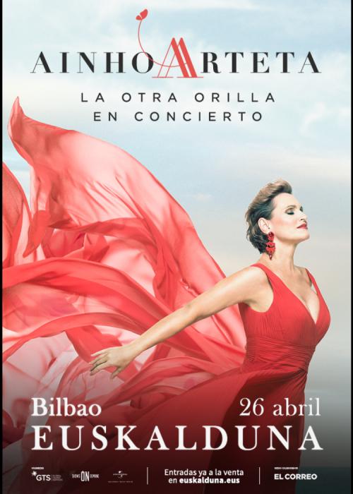 Cartel de Concierto de Ainhoa Arteta en Bilbao