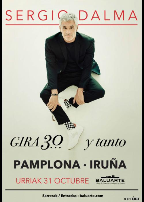 Cartel de Concierto de Sergio Dalma en Pamplona/Iruña (Aplazado)