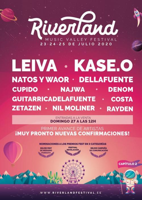 Cartel de Riverland Festival 2020